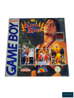 une image représentant la boîte d'un jeu vidéo sur laquelle figure la photo d'un catcheur