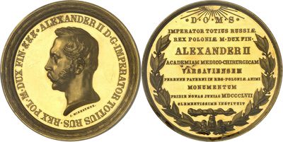 a gold coin with a portrait of a man on it
