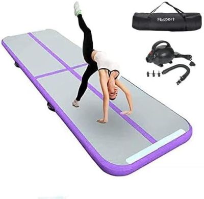 5526-1904 / Tapis de gymnastique FBSPORT Airtrack avec pompes à air, 1