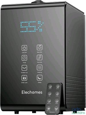 une image représentant un appareil électronique noir muni d'une télécommande