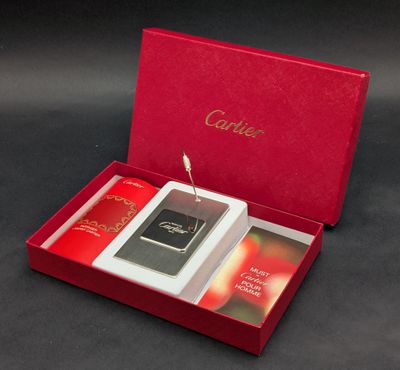 a red box with a cell phone inside of it