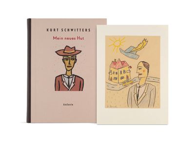 a book with a picture of a man and a bird on it