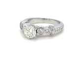 a picture of a diamond ring on a white background