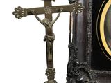 a picture of a man on the cross and a picture of a man on the cross