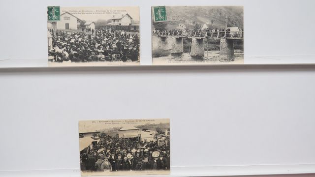 Évaux-les-Bains Pèlerinage de Saint-Marien. Lot 6 de 3cpa.- La Fê...