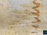 a watercolor painting of a tree with a quote on it
