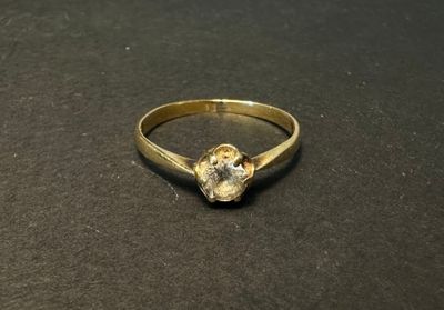 an image of a gold ring with a stone in the middle