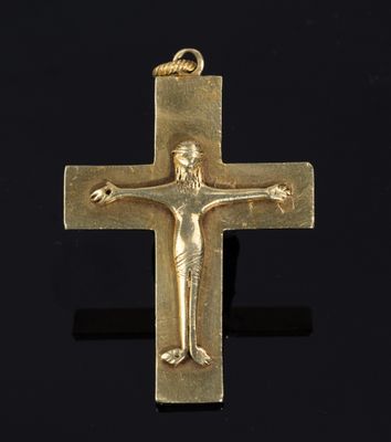 Pendentif en or 750/1000e, Extrêmement rare représentation d…