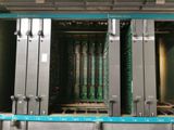 a picture of a large machine that is in a building