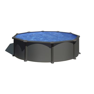 1 Piscine ronde en acier de la marque GRE