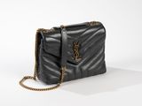 sac à bandoulière en cuir matelassé à motif Monogram de Saint Laurent
