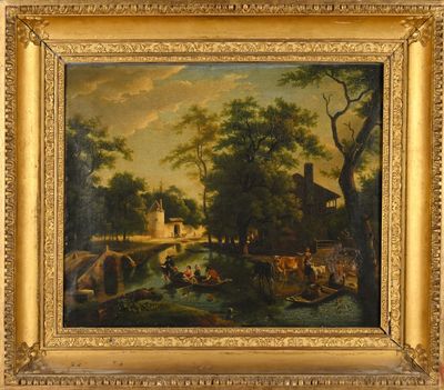 Ecole française du XIXe siècle, suiveur de Jean-Louis DEMARN…