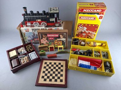 a lot of toys that are sitting on a table
