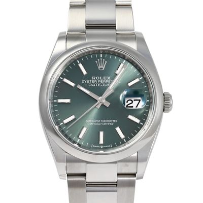 Rolex Modèle : Datejust Green Mint