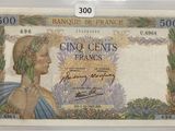 une photo d'un billet de banque français sur lequel figure une femme