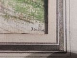 a picture of a picture of a dog in a picture frame