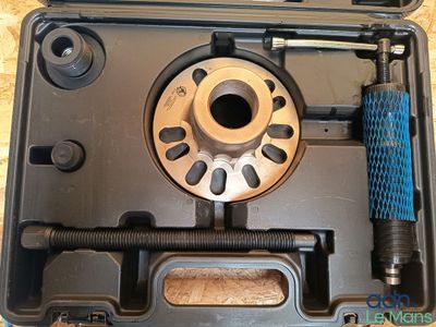 a tool that is sitting in a case on a table