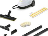 gros plan d'un aspirateur sur fond blanc