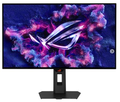 l'écran de jeu ASUS ROG sur fond blanc