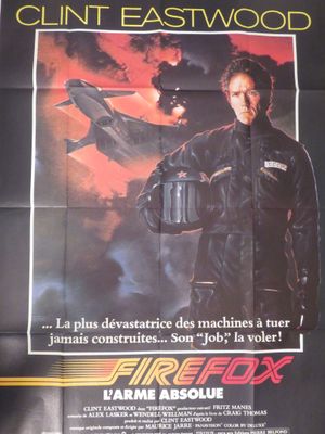l'affiche du film « Firefox », avec Clint Eastwood