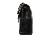 chanel black quilted lambskin mini flap bag