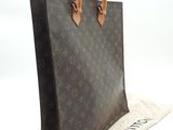 sac fourre-tout en toile et cuir monogramme louis vuitton