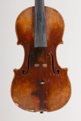Violon probablement Allemand, fait au XIXème ; portant étiqu…