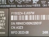 a close up of a label on a laptop