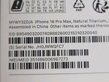 a close up of a cell phone with a barcode on it