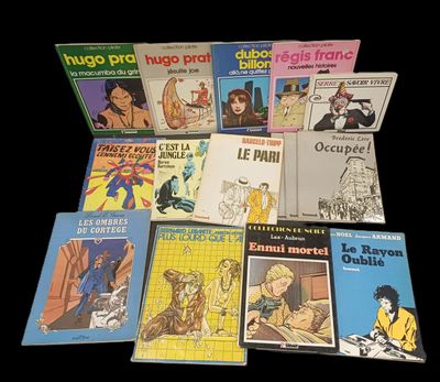 a lot of books that are on the table