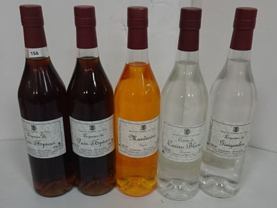 Lot de 5 Bts Distillerie Briottet.