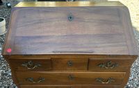 10737-175 / X / Bureau de pente formant commode en noyer de … (photo 2)