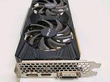 a close up of a video card with a fan on top of it