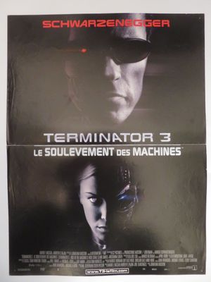 Affiche du film français « Terminator 3 : Le Soulèvement des machines »