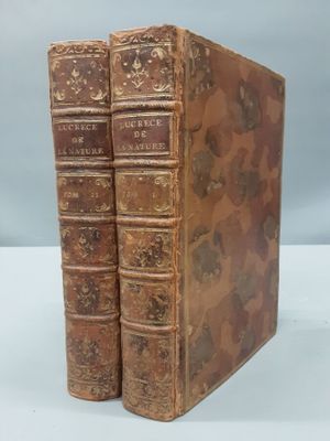 LUCRECE - DE LA NATURE DES CHOSES - Avec des notes par M.