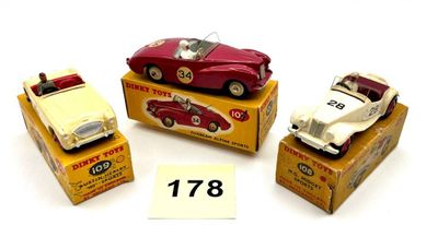 DINKY TOYS – Grande Bretagne Réunion de 3 véhicules : -AUSTI…