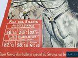 a poster of a horse with a bridle on it ' s head