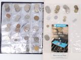 a picture of a book with a bunch of coins in it
