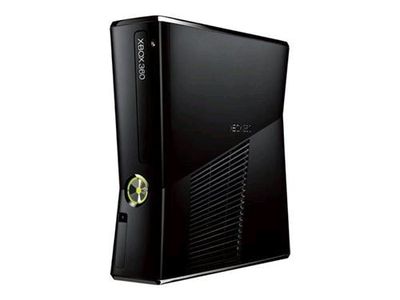 Console Microsoft Xbox 360 Slim Noir - Pas de disque - Fonct… - Photo 1