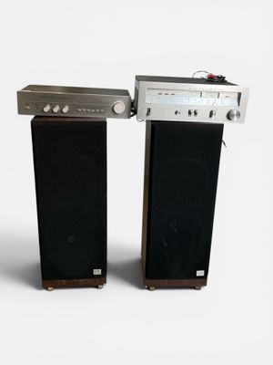 SCOTT Ampli 405 A SANYO Récepteur FM, Tuner référence 611 LU…