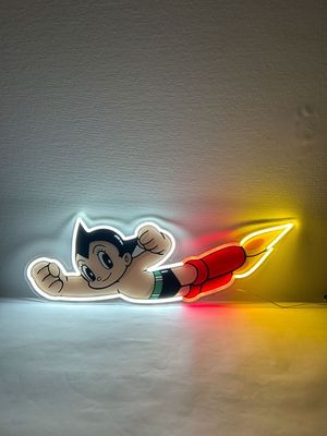 Enseigne néon Astroboy en plexiglass