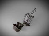 a metal object that is sitting on a table
