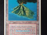 une image représentant une carte sur laquelle figure un volcan