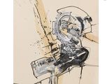 an image of a drawing of a man sitting on a chair