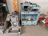 a room with a bunch of different machines in it