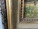 a picture of a painting on the wall of a room