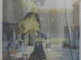 a picture of a painting on the wall of a building