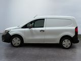 a picture of a white van parked in a parking lot