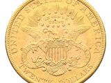 an image of a gold coin with a large eagle on it