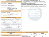 a close up of a document with a picture of a plane
